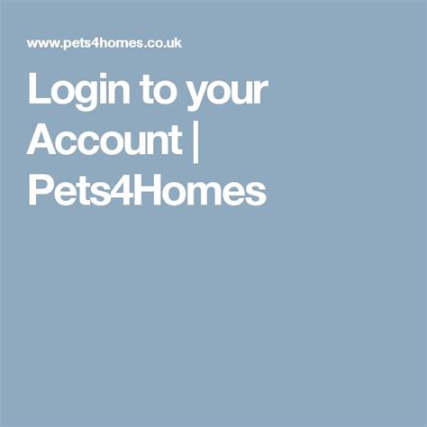 pets4homez|pets4homes log in.